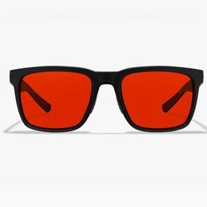 ROKA Performance Sunglasses Black Frame Red Mirror Lenses